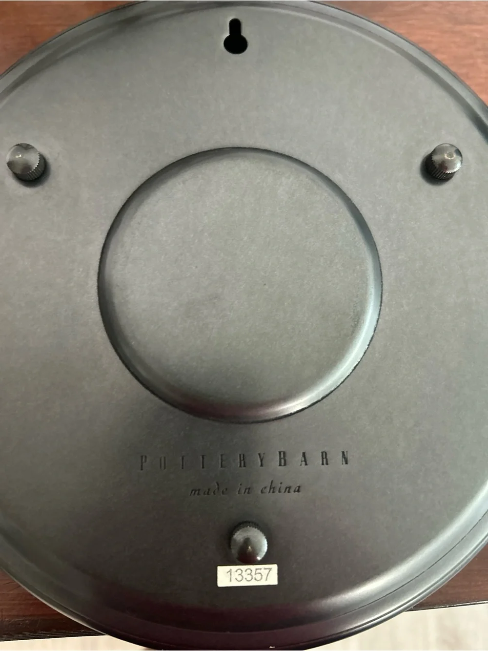 Pottery Barn classic round